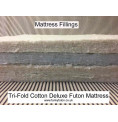 Tri fold Cotton Deluxe Futon Mattress Tri fold Cotton Deluxe Futon Mattress