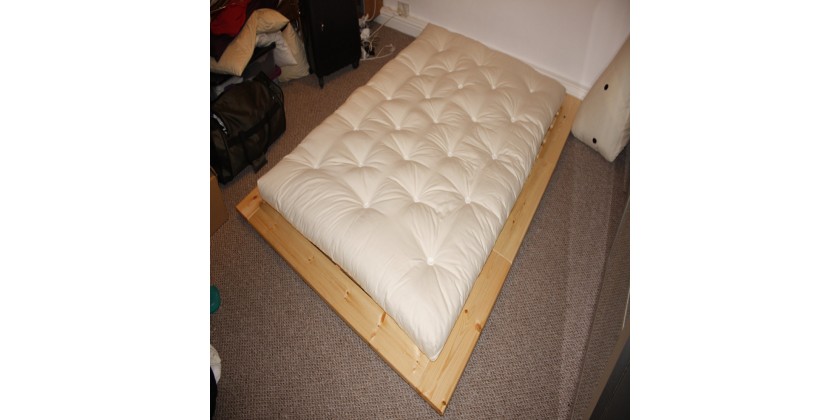 Custom made futon bed