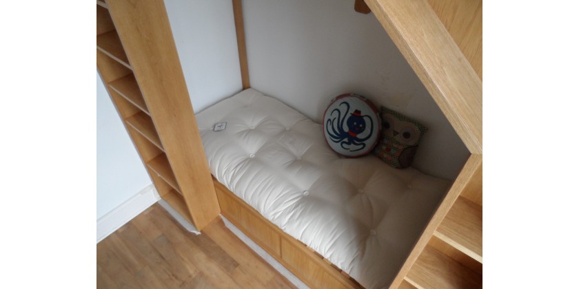 Stubby futon mattress made to measure 